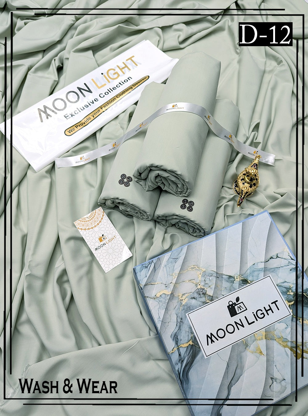 MOONLIGHT PREMIUM LUXURY WASH & WEAR GENTS COLLECTION VOL-03-D#12