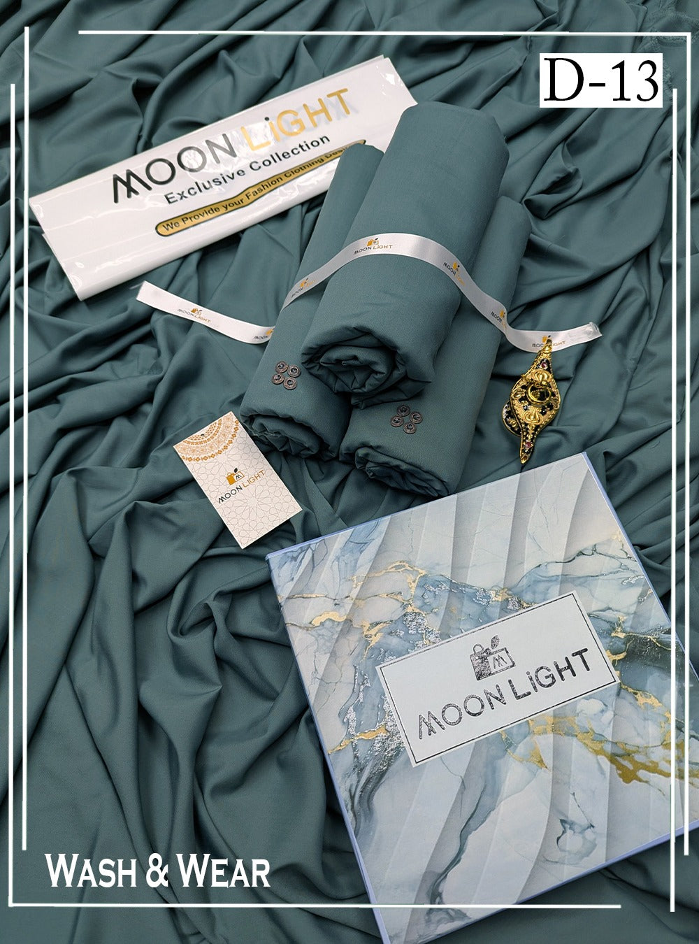 MOONLIGHT PREMIUM LUXURY WASH & WEAR GENTS COLLECTION VOL-03-D#13