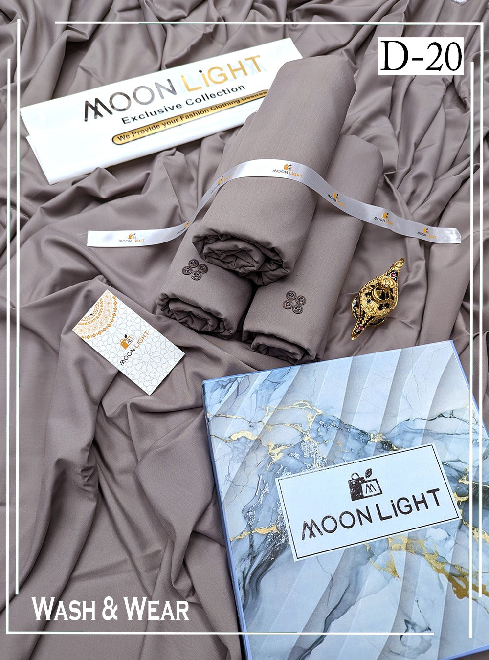 MOONLIGHT PREMIUM LUXURY WASH & WEAR GENTS COLLECTION VOL-03-D#20