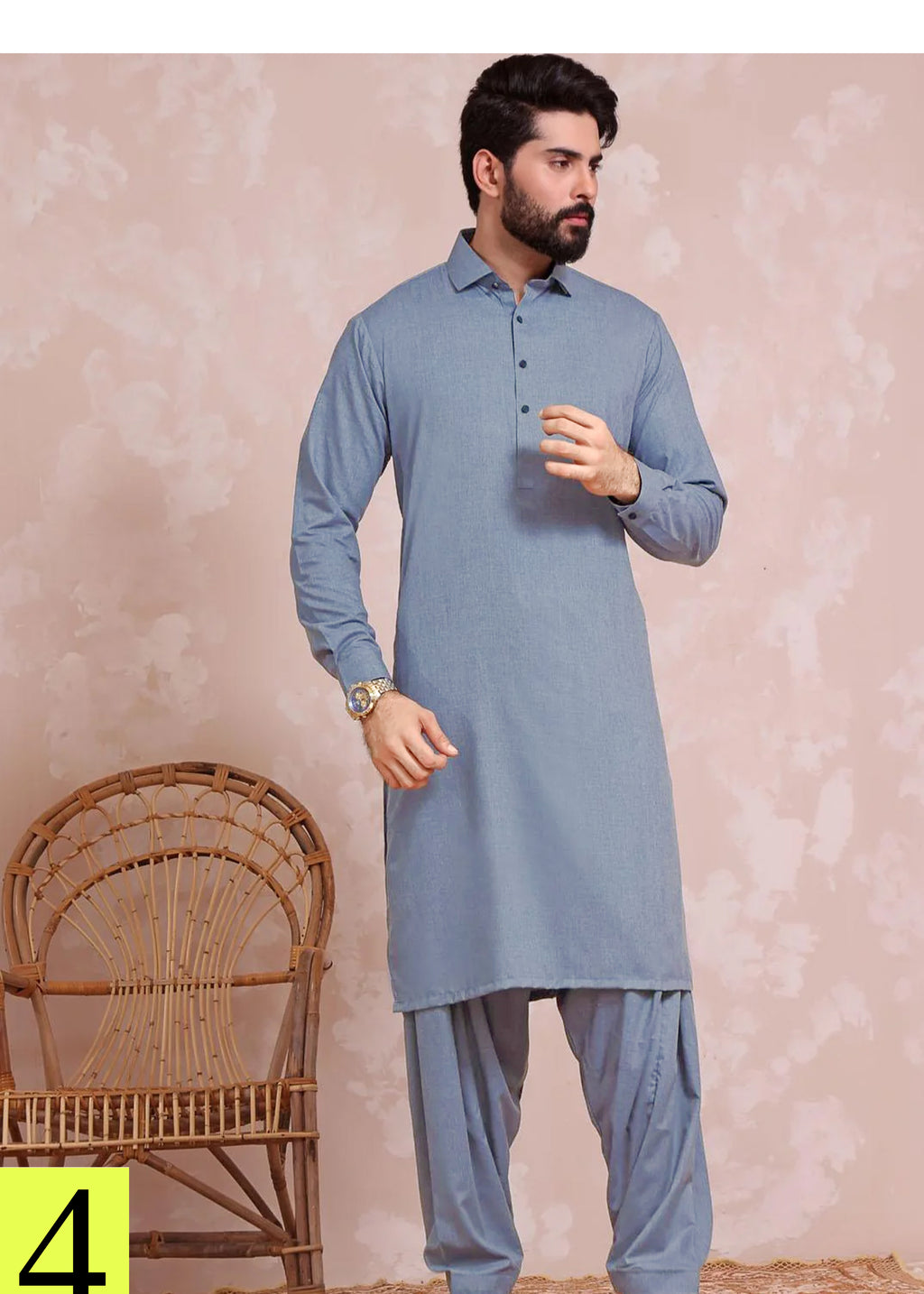 MOONLIGHT GENTS FANCY SLUB WOOL WINTER COLLECTION VOL-09 D#-04