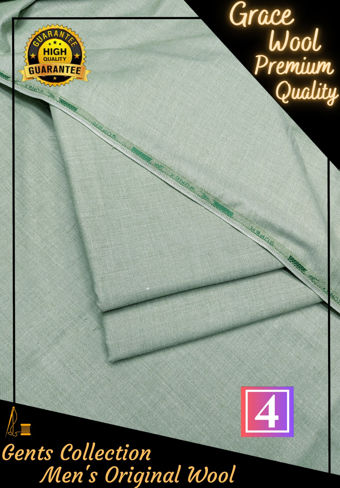 Grace Wool Unstitched D-001