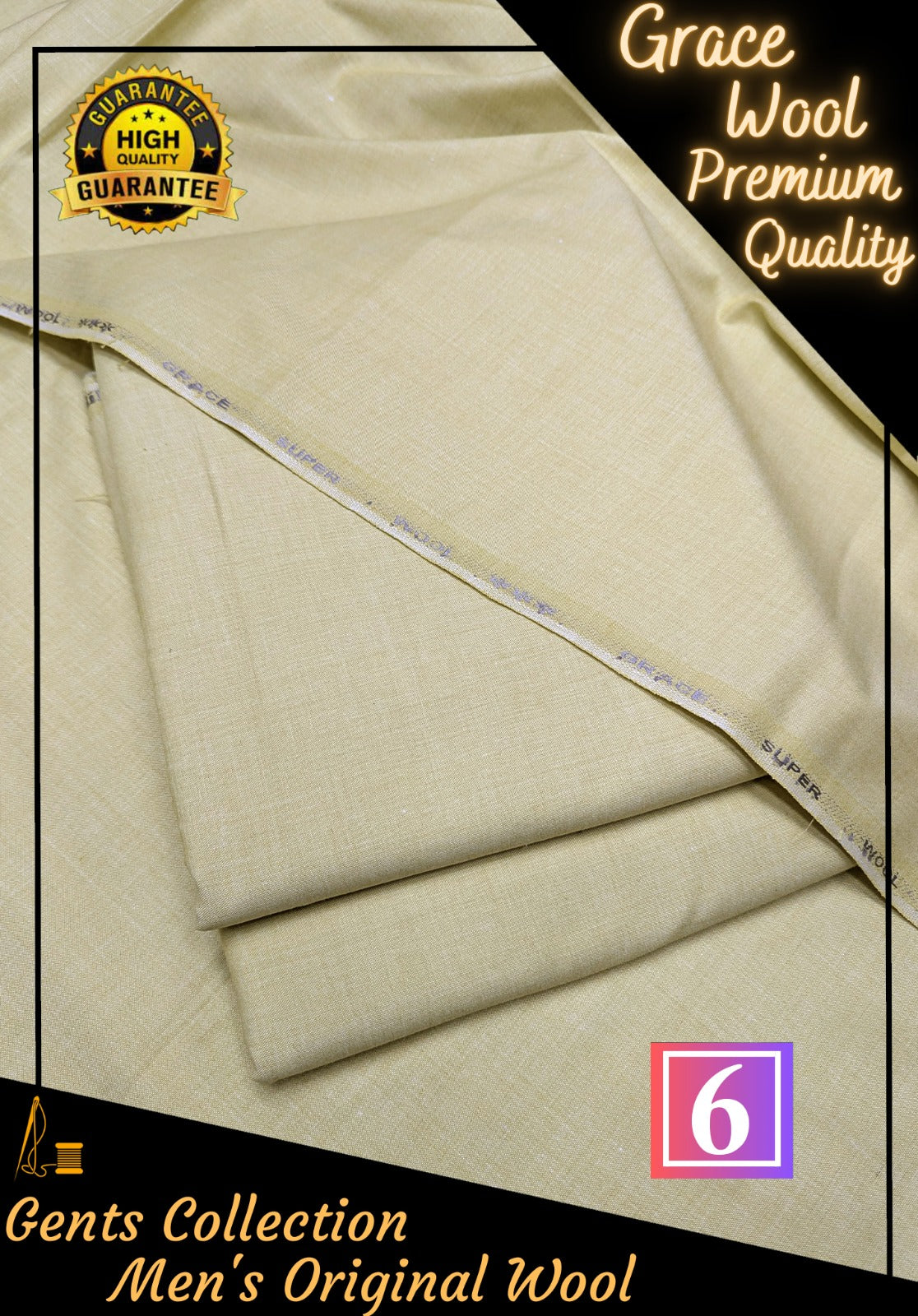 Grace Wool Unstitched D-004