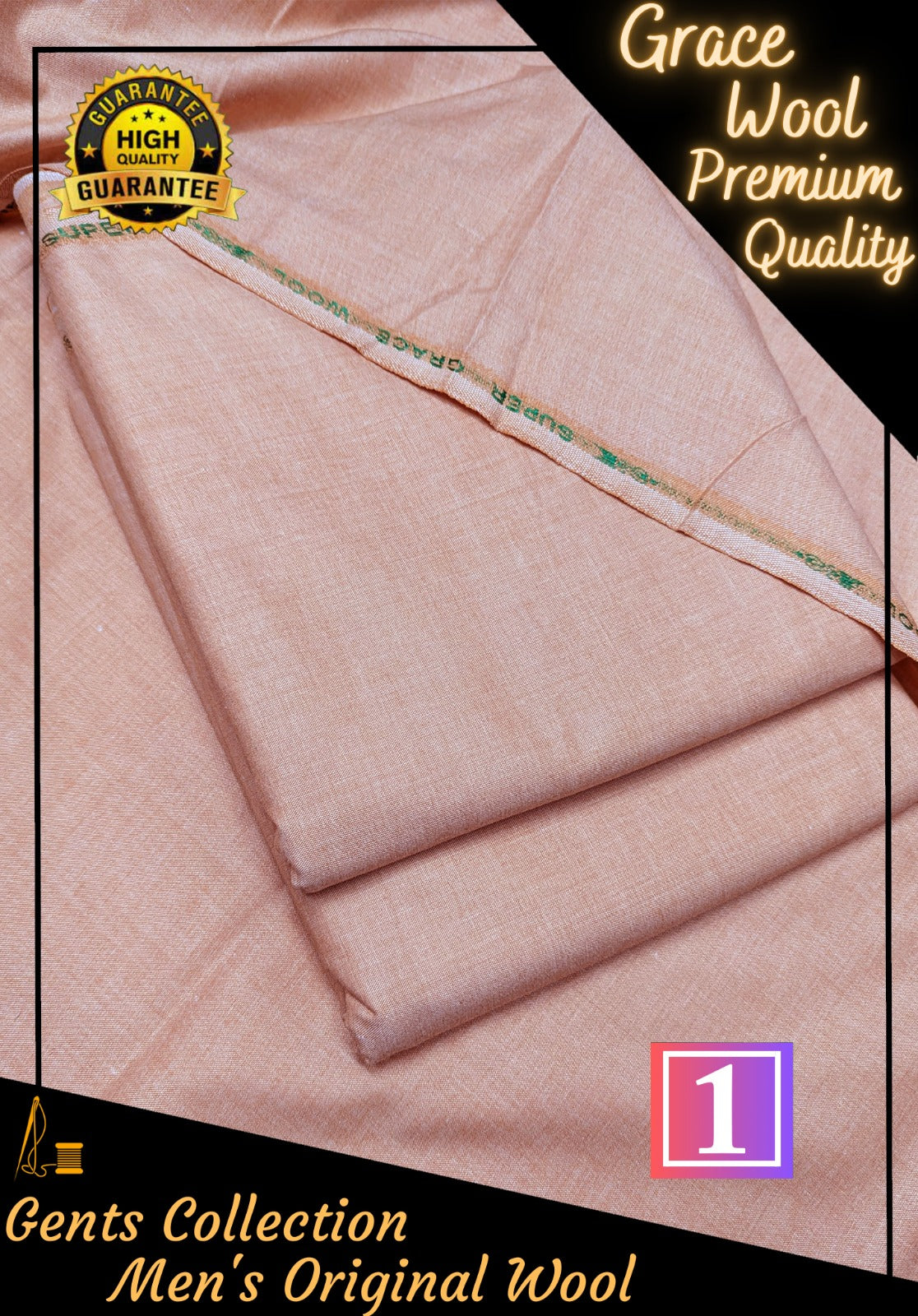 Grace Wool Unstitched D-009