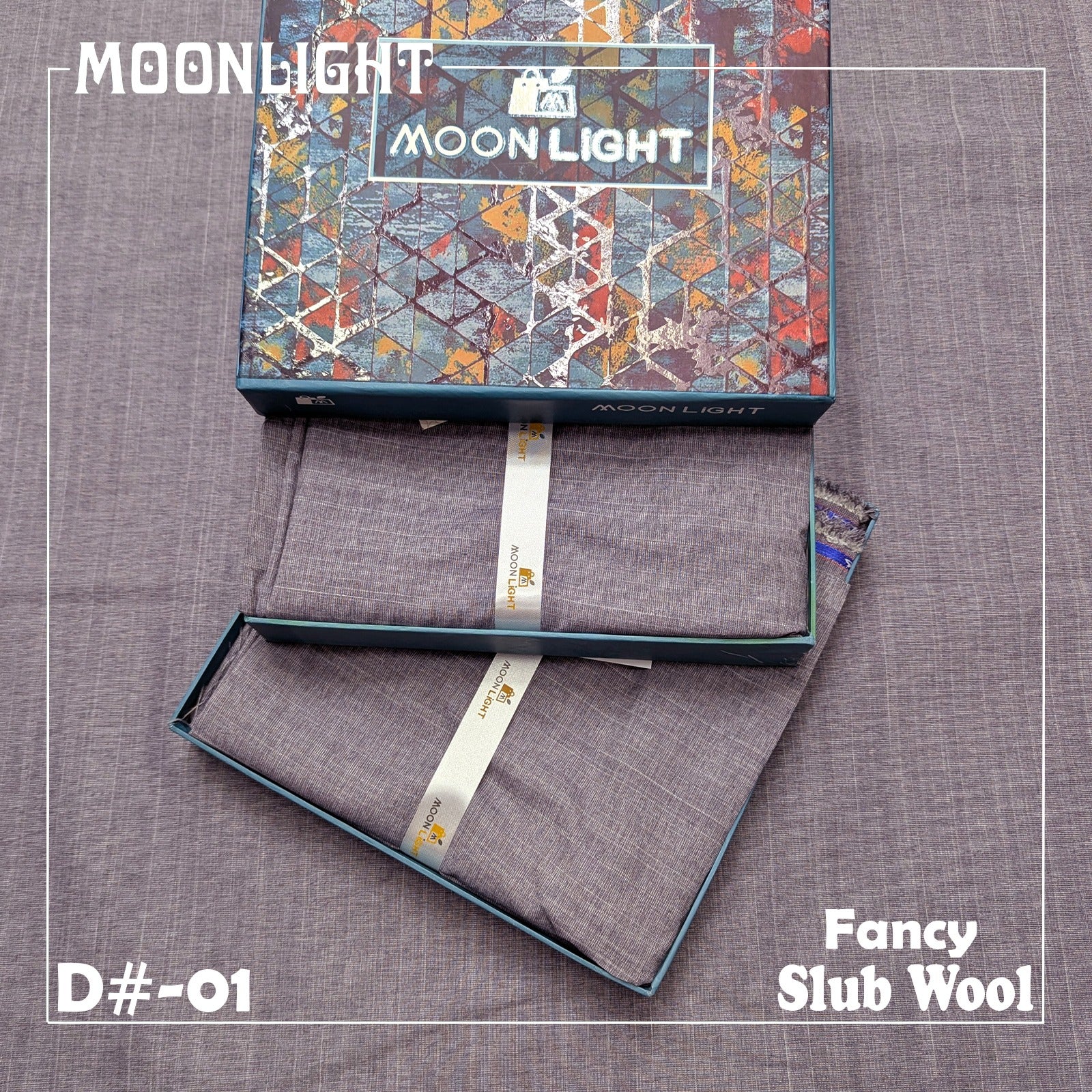 MOONLIGHT GENTS FANCY SLUB WOOL WINTER COLLECTION VOL-09 D#-01
