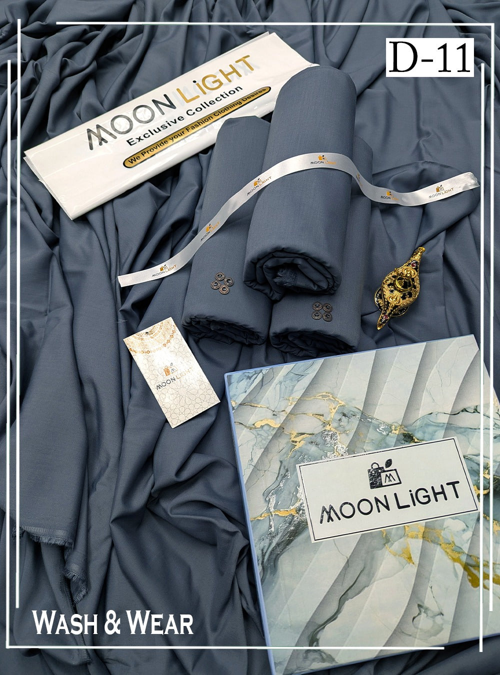 MOONLIGHT PREMIUM LUXURY WASH & WEAR GENTS COLLECTION VOL-03-D#11