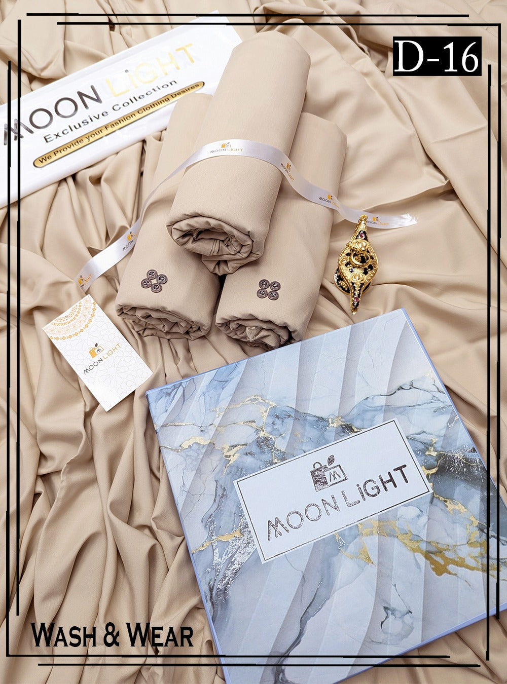 MOONLIGHT PREMIUM LUXURY WASH & WEAR GENTS COLLECTION VOL-03-D#16