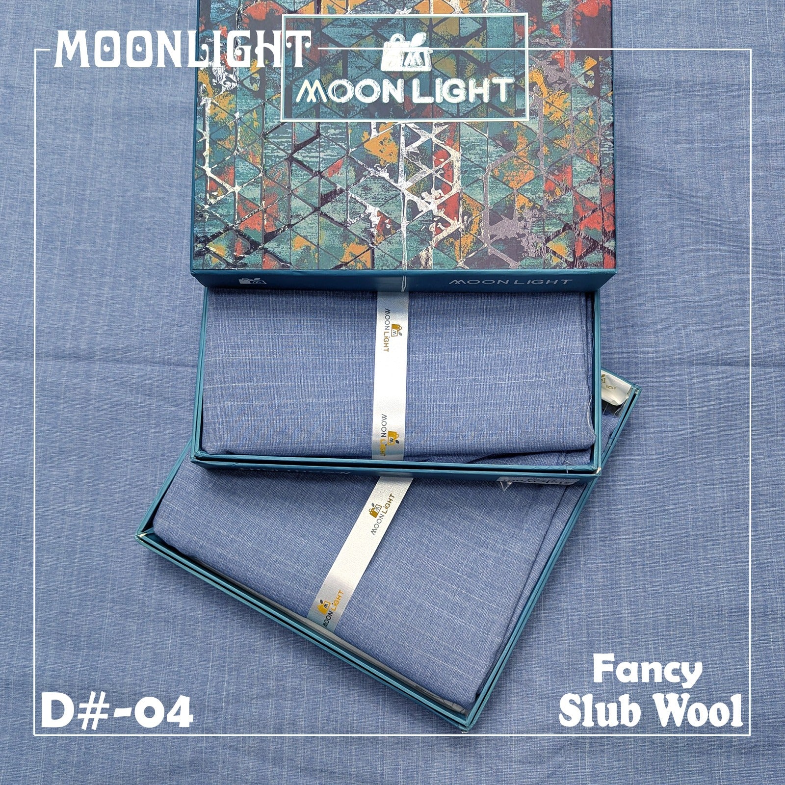 MOONLIGHT GENTS FANCY SLUB WOOL WINTER COLLECTION VOL-09 D#-04