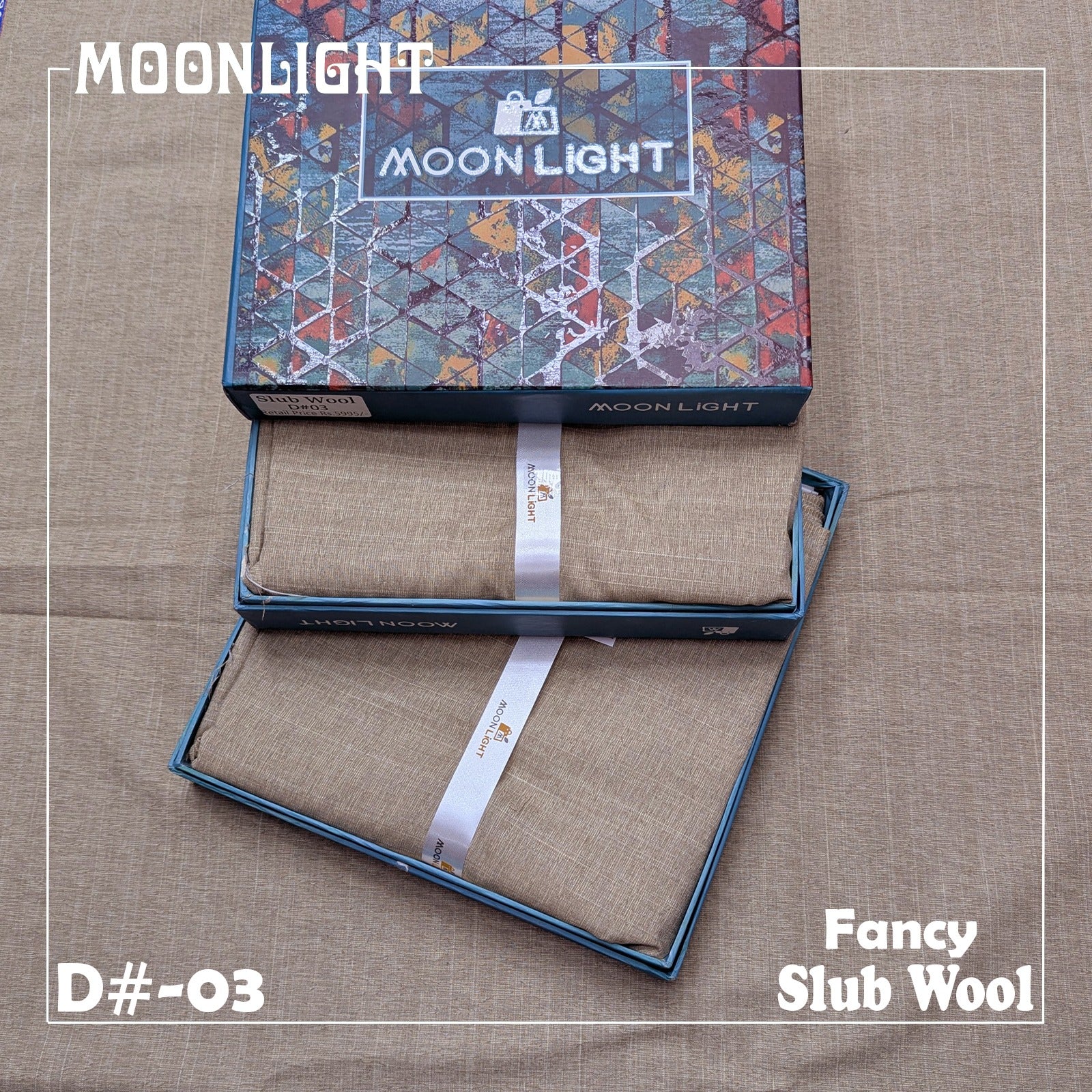 MOONLIGHT GENTS FANCY SLUB WOOL WINTER COLLECTION VOL-09 D#-03